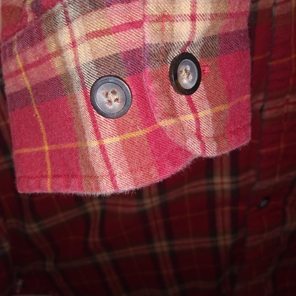 St. John's Bay Premium Twill Flannel Large - Picture 3 of 4